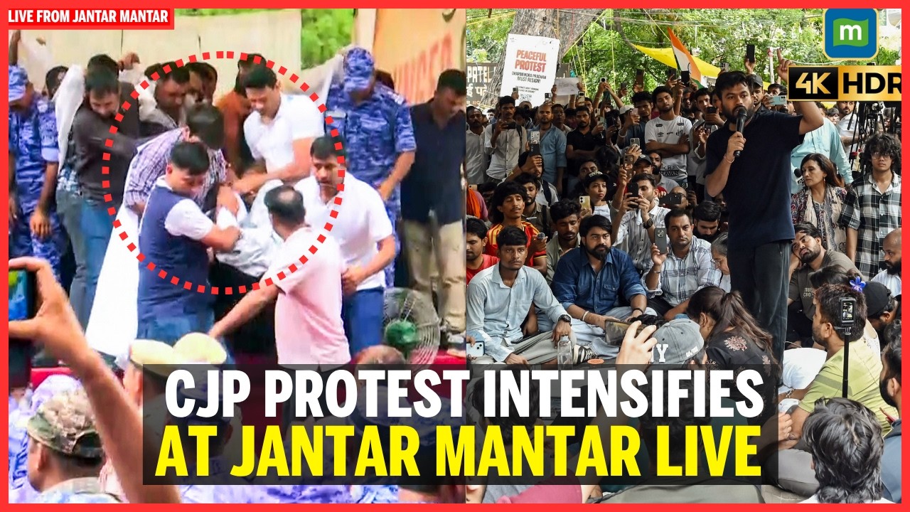 CJP PROTEST LIVE: ABHIJEET DIPKE Announces Parliament March After Sonam Wangchuk's Removal