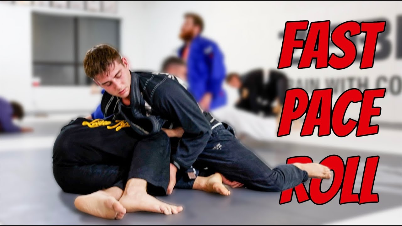 Wrestlers Roll Jiu-Jitsu FAST