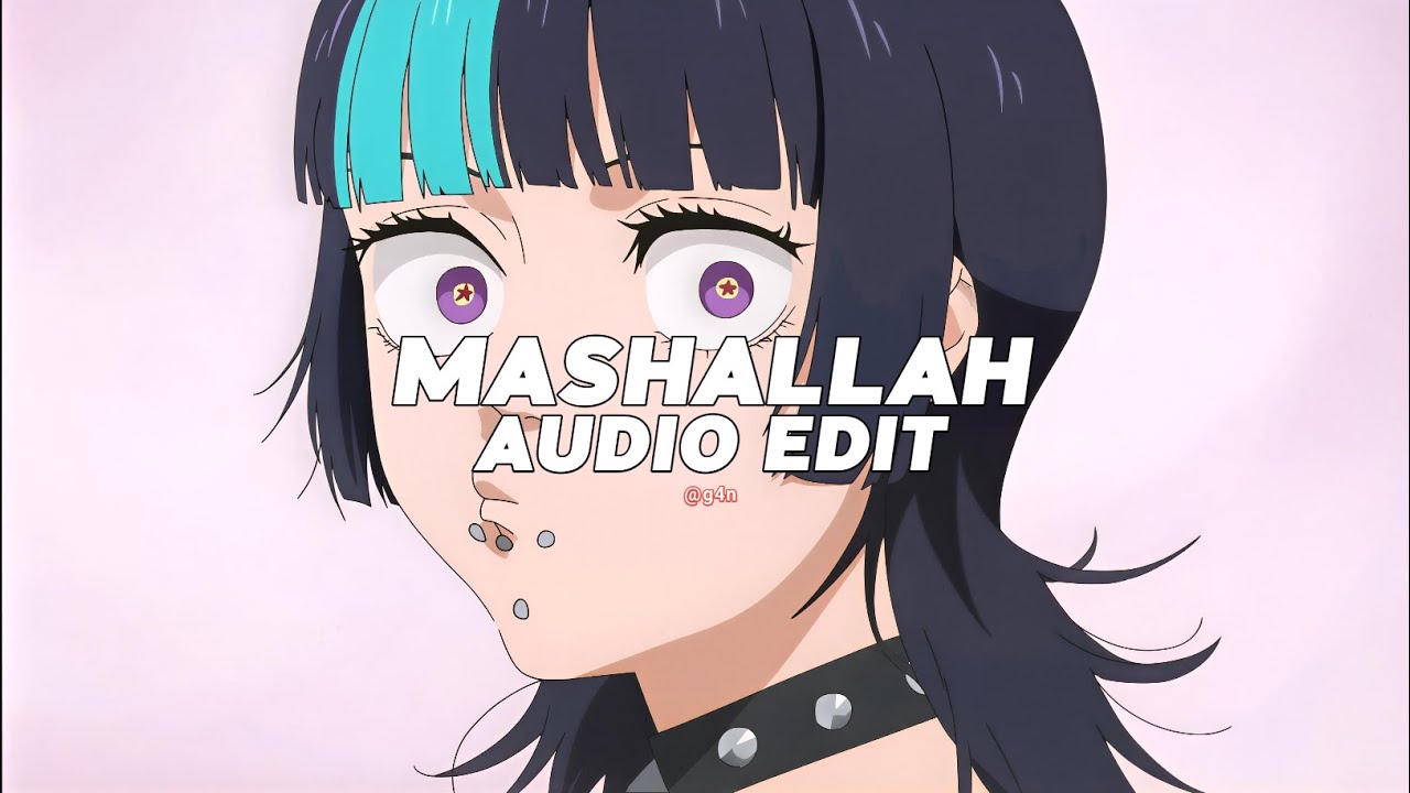 mashallah (tiktok version/) || tajwar [edit audio] use 🎧
