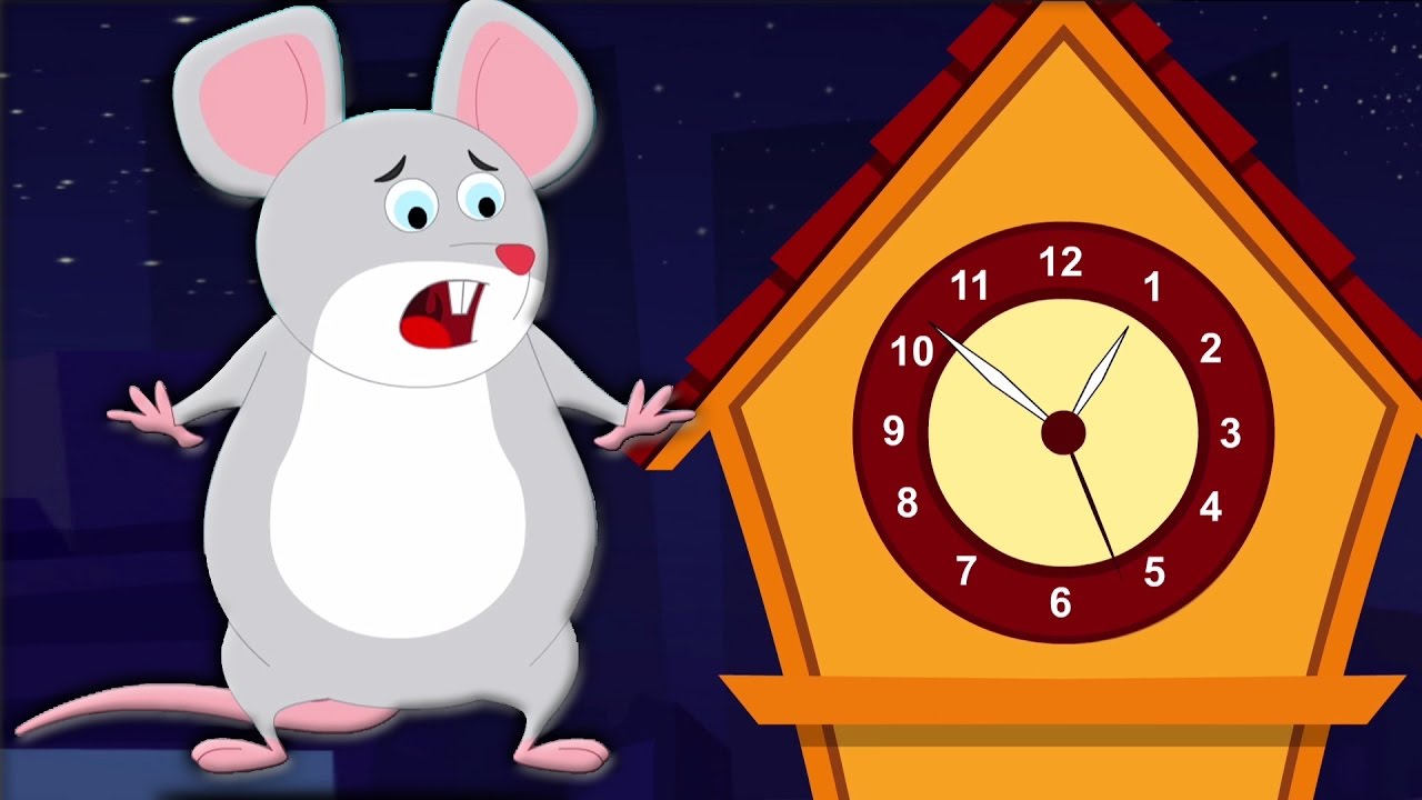 Hickory Dickory Dock | Rimas infantiles | Canciones Para Niños | Baby Rhymes | Mouse Song