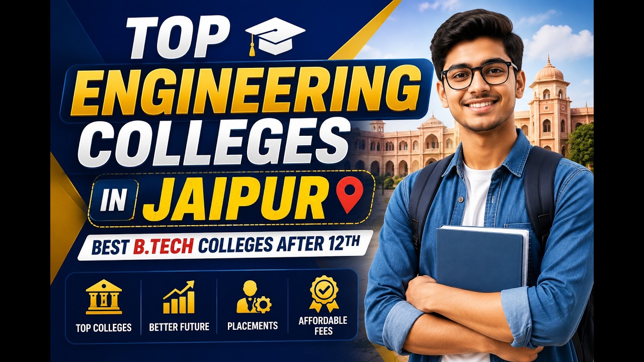 Top Engineering Colleges in Jaipur | Best B.Tech Colleges After 12th 🎓