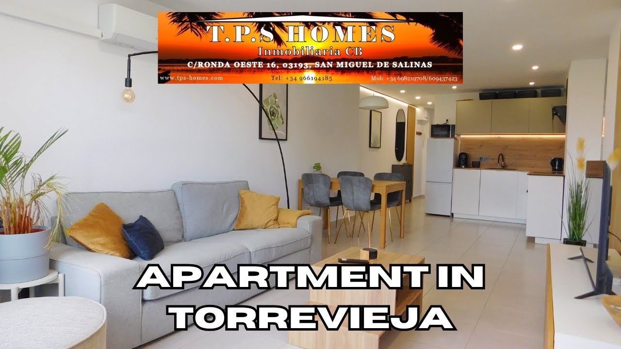 3 BED 2 BATH FIRST FLOOR APARTMENT IN TORREVIEJA