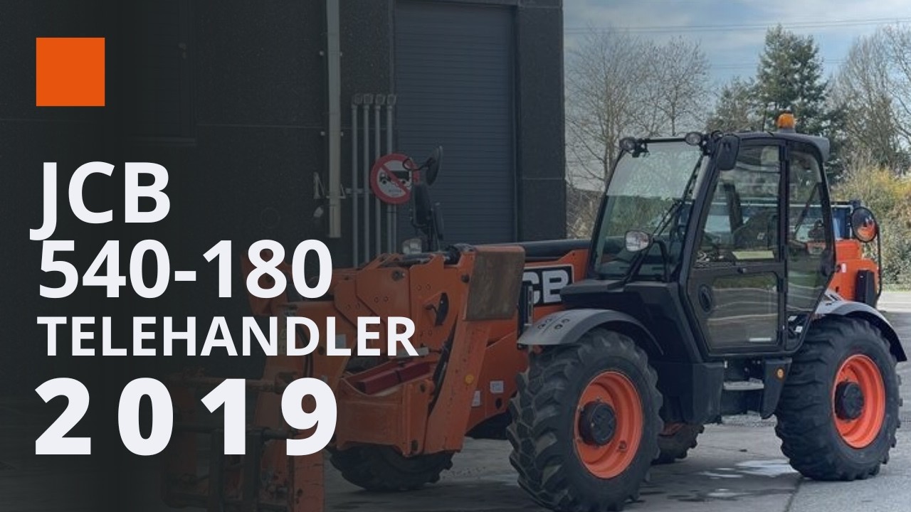 JCB 540-180 Telehandler 2019 | 17.5 m Lift Height | Used JCB 540-180 for Sale