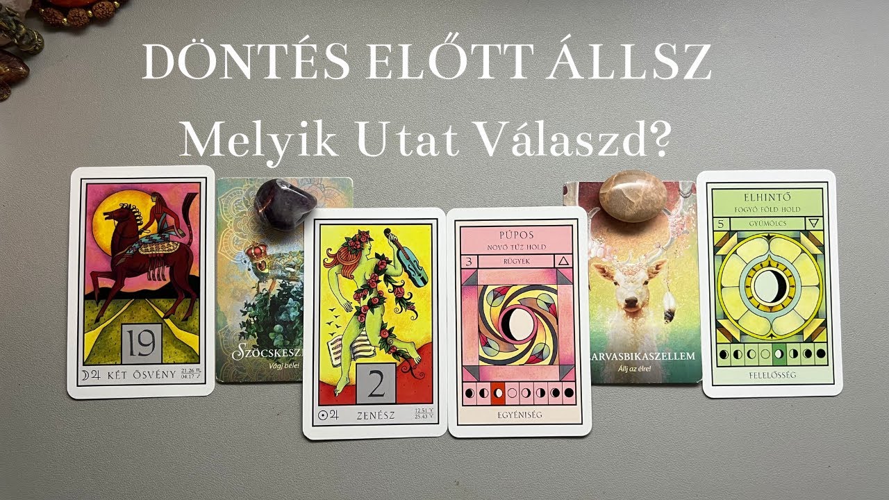 🤔Döntés Előtt Állsz! Melyik utat válaszd?🤷🏻‍♀️🤷🏻‍♂️ Közvetített Üzenet!