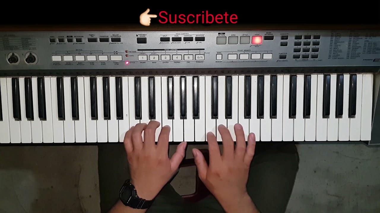 Conozco A Un Hombre De Poder Piano - Fa Mayor DSR Pianista
