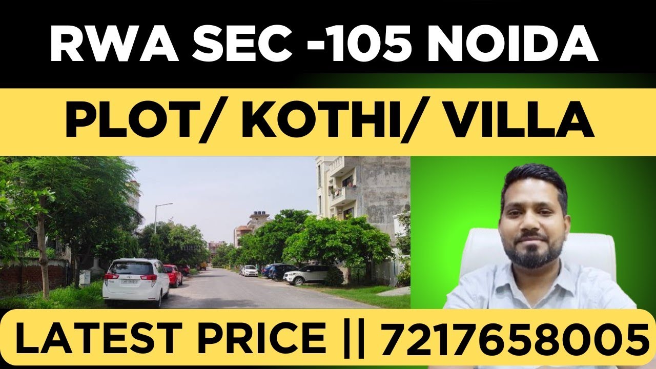 Authority plots in Sec 105 Noida|Kothi in Sec 105 Noida|Real estate in Sec 105 Noida|112-450 mtr