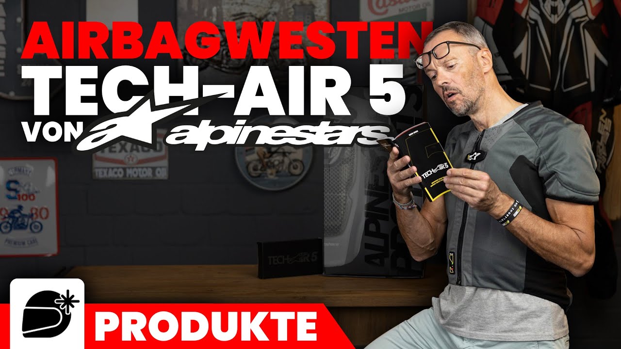 Was kann die Tech-Air 5 Airbag Weste von Alpinestars?