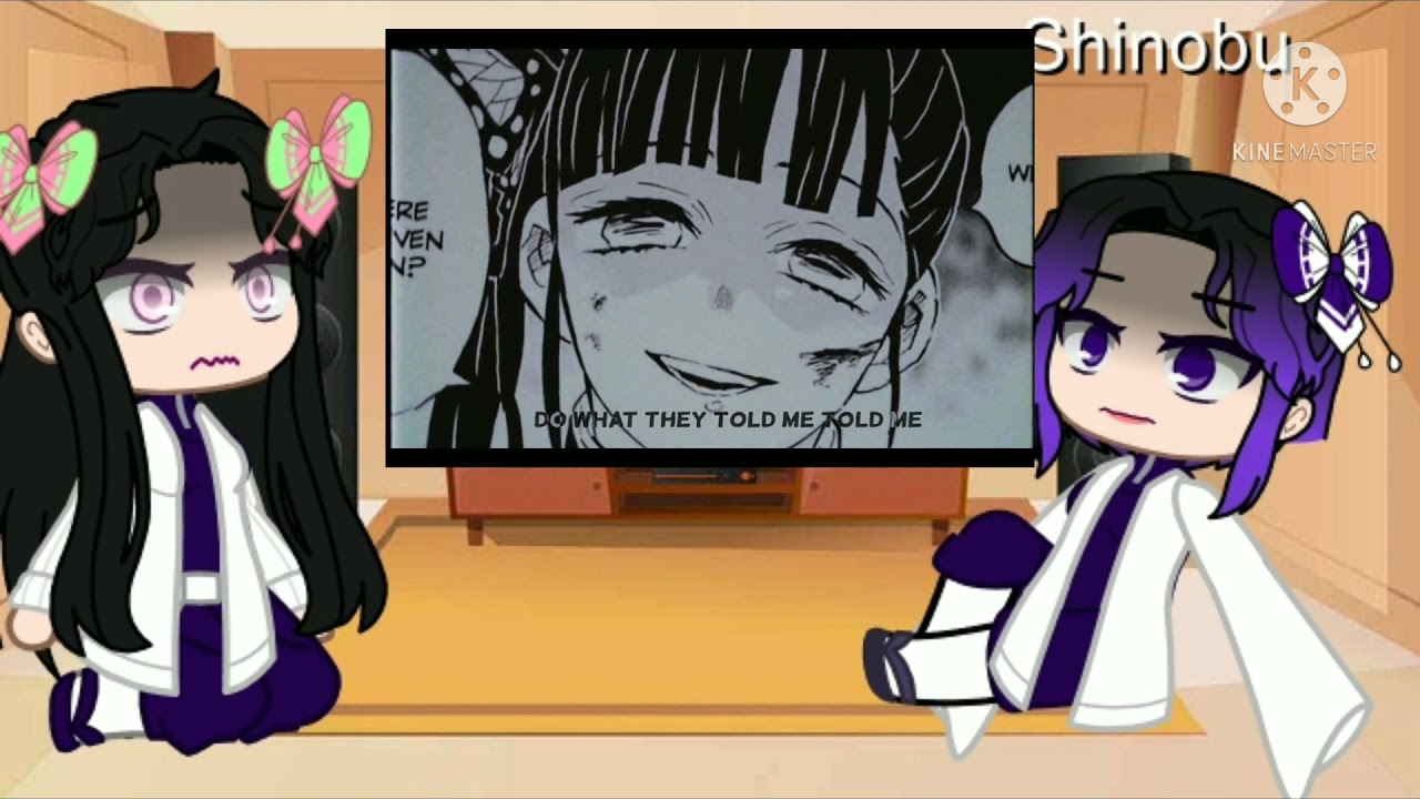 Past Kanae and Shinobu react to Kanao💜💖 Butterfly Sisters Demon slayer