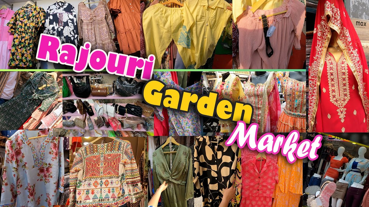 Rajouri Garden Market Delhi || Latest branded collection #rajourigarden #trending
