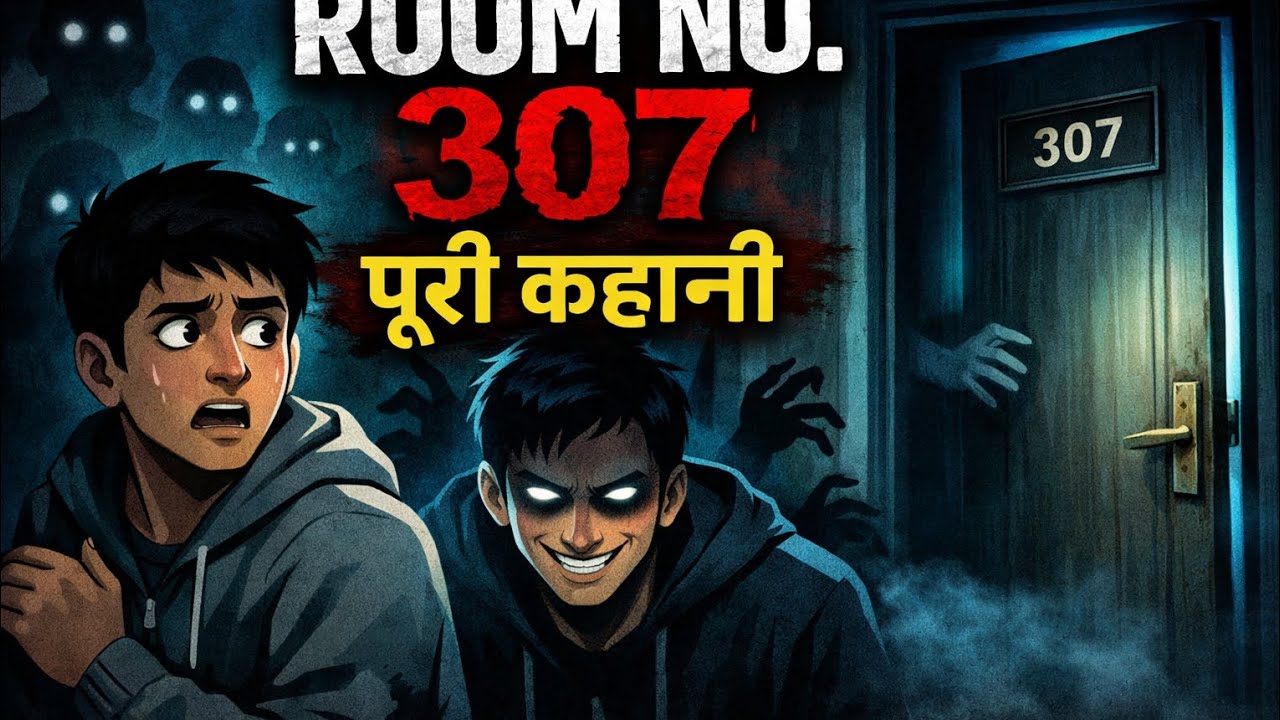 ROOM NO. 307 – Kya Sach Me Wahan Koi Tha? | Animated Hindi Horror Story | Bhutiya Hotel Kahani long