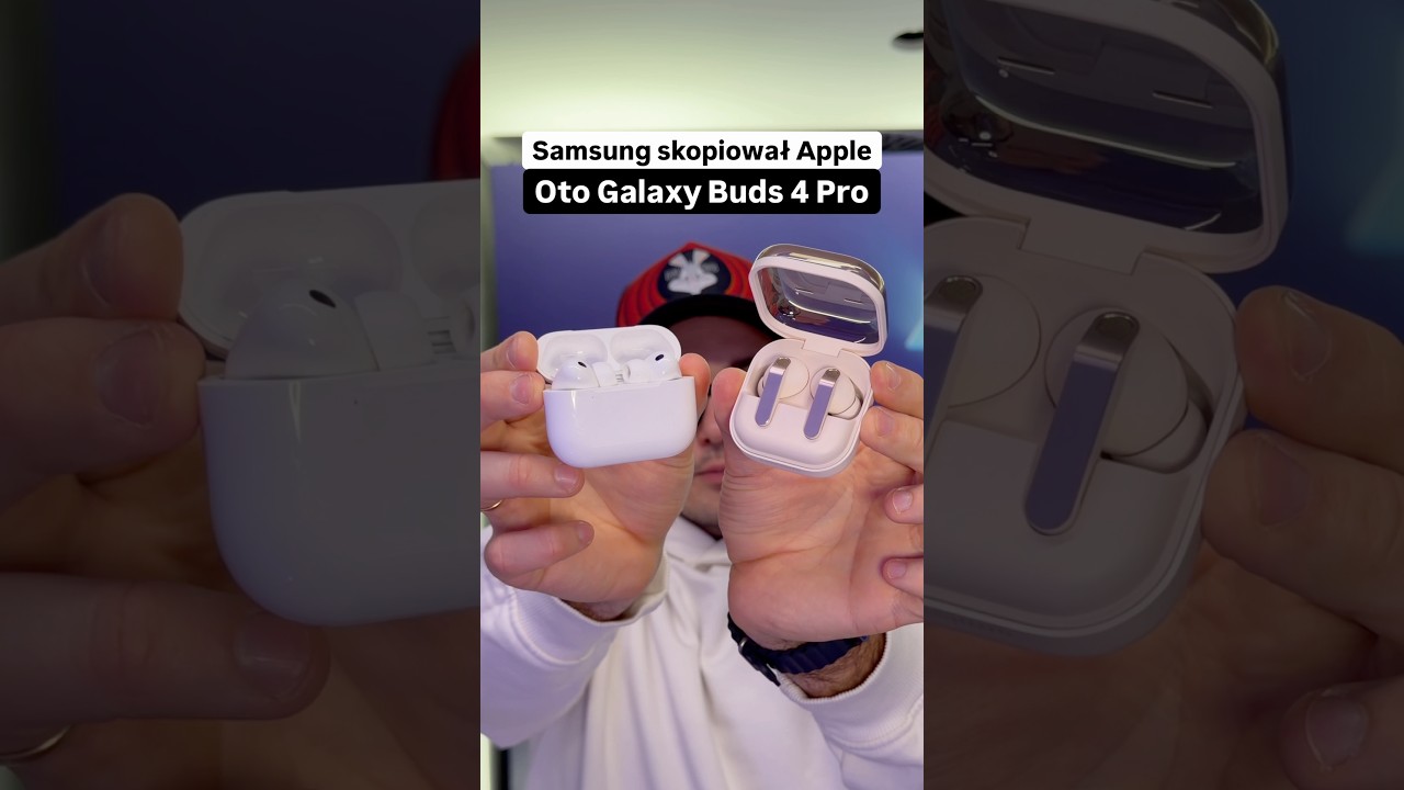 Samsung skopiował AirPodsy, oto Samsung Galaxy Buds 4 Pro