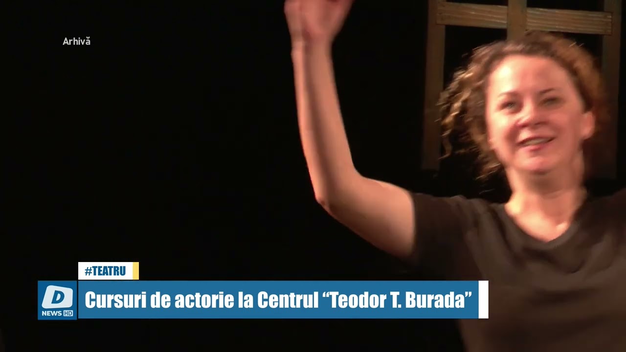 Cursuri de actorie la Centrul &ldquo;Teodor T. Burada&rdquo;