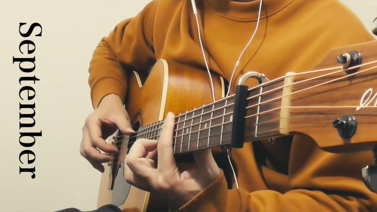 September / Earth, Wind & Fire(fingerstyle guitar) arranged by Yossie(ヨッシー) #maton #メイトン#ソロギター