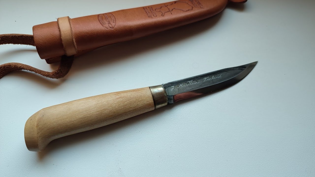 Marttiini Arctic Circle - Puukko knife #puukko #finnishknife #bushcraft #knifeskills