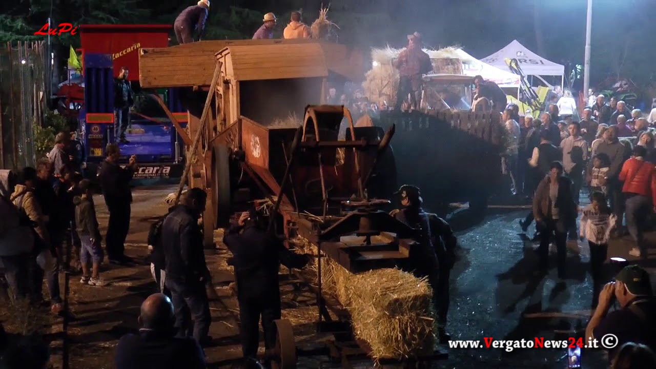 Gaggio Festa agricoltura 2017 - Trebbiatrice Orsi