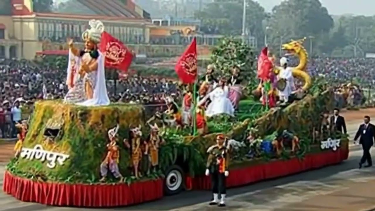 Manipuri Traditional Culture Shines at Republic Day Parade 2026