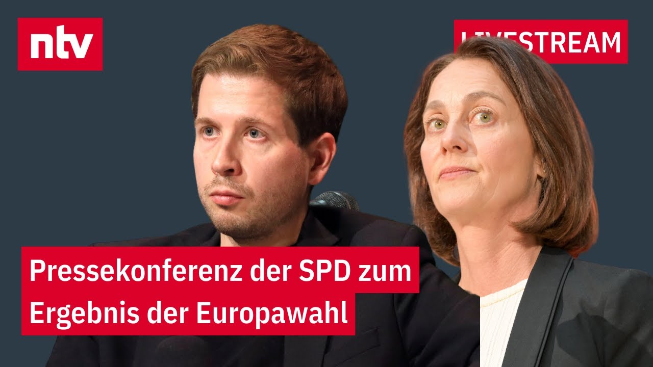 Europawahl 2024 LIVE: Die SPD ordnet ihr schlechtes Ergebnis ein