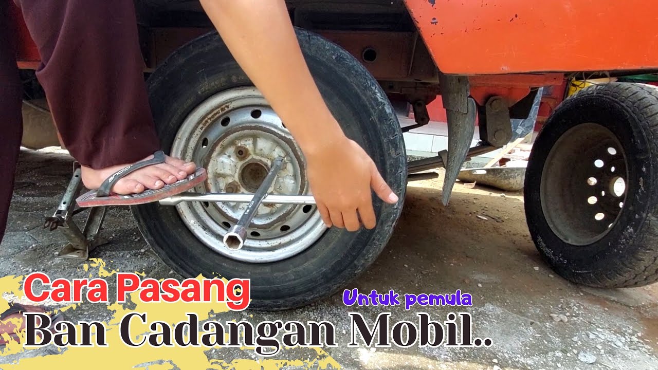 Cara mengganti ban cadangan  Suzuki Pickup | mendongkrak | membuka ban serep Avanza | Xenia