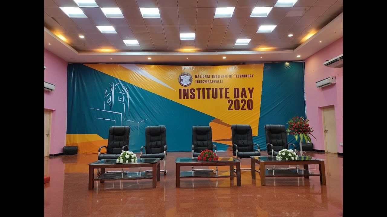 Institute Day 2020 - NIT Trichy