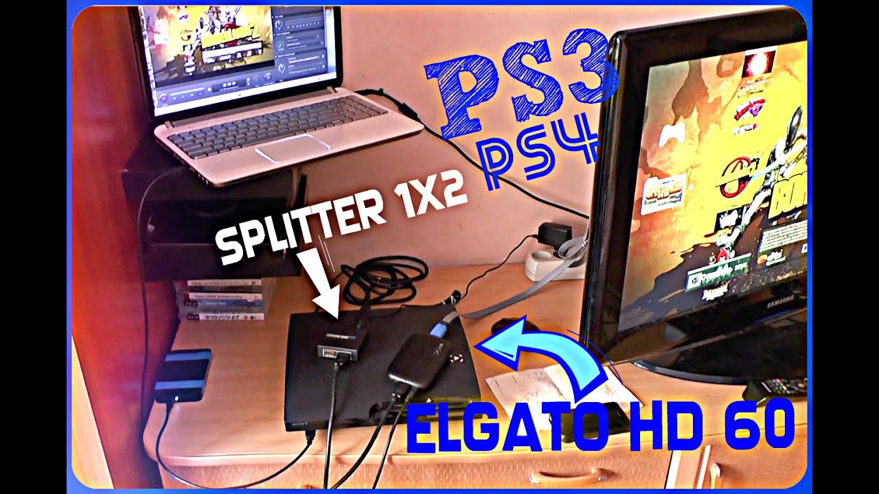 Как записать игры c PS3\PS4 через Elgato HD 60|Как стримить на twitch.tv - Youtube 2015 HD