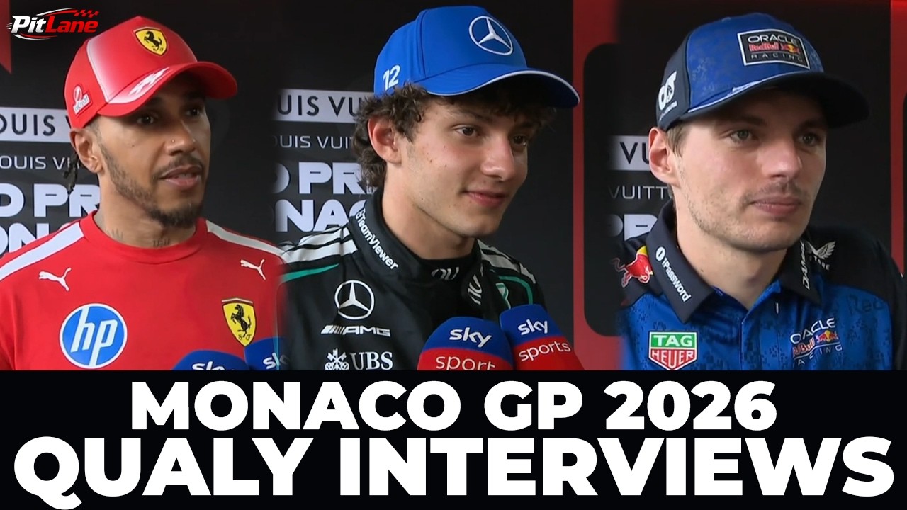 F1 Drivers Post Qualifying Interviews | Monaco GP 2026