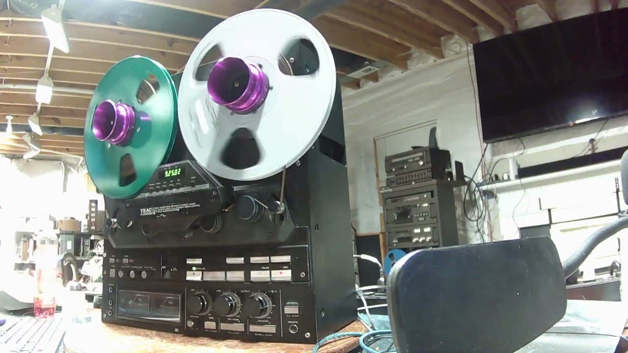 TEAC X-2000M Reel to Reel Overview