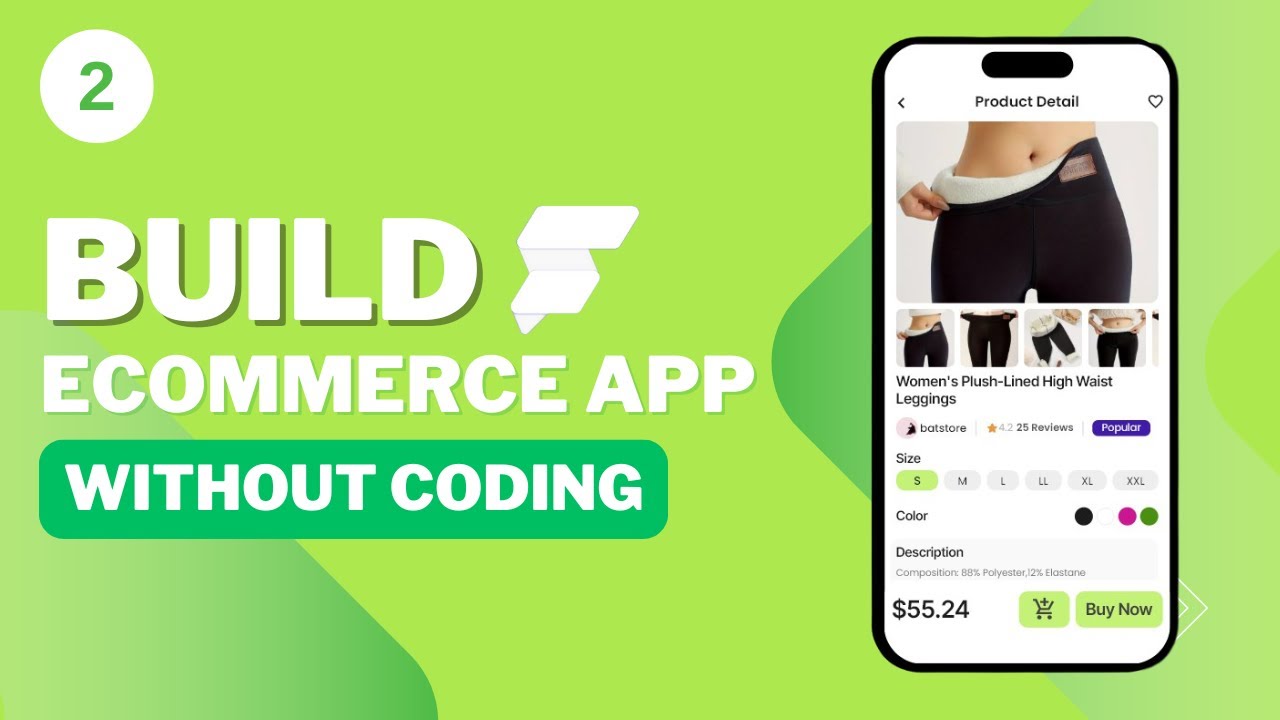 Build an eCommerce App with Flutterflow - No Coding Required! (Part 2)