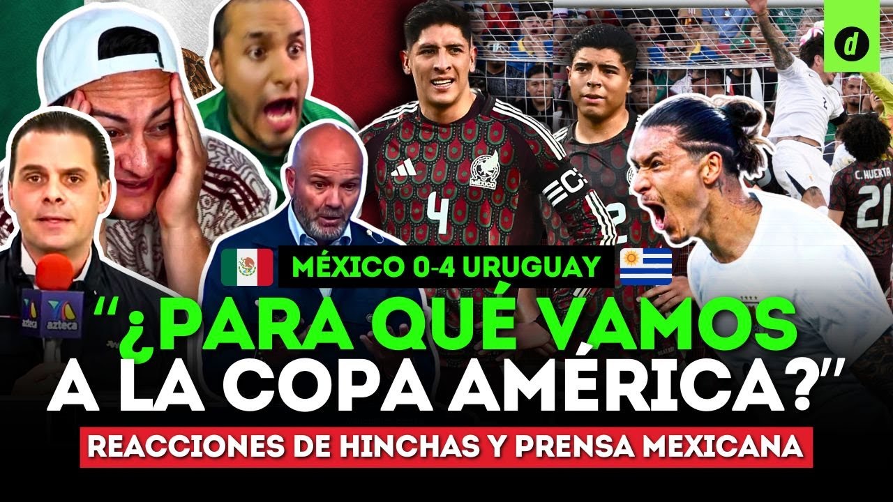 CRISIS en la SELECCIÓN MEXICANA: REACCIONES tras la 