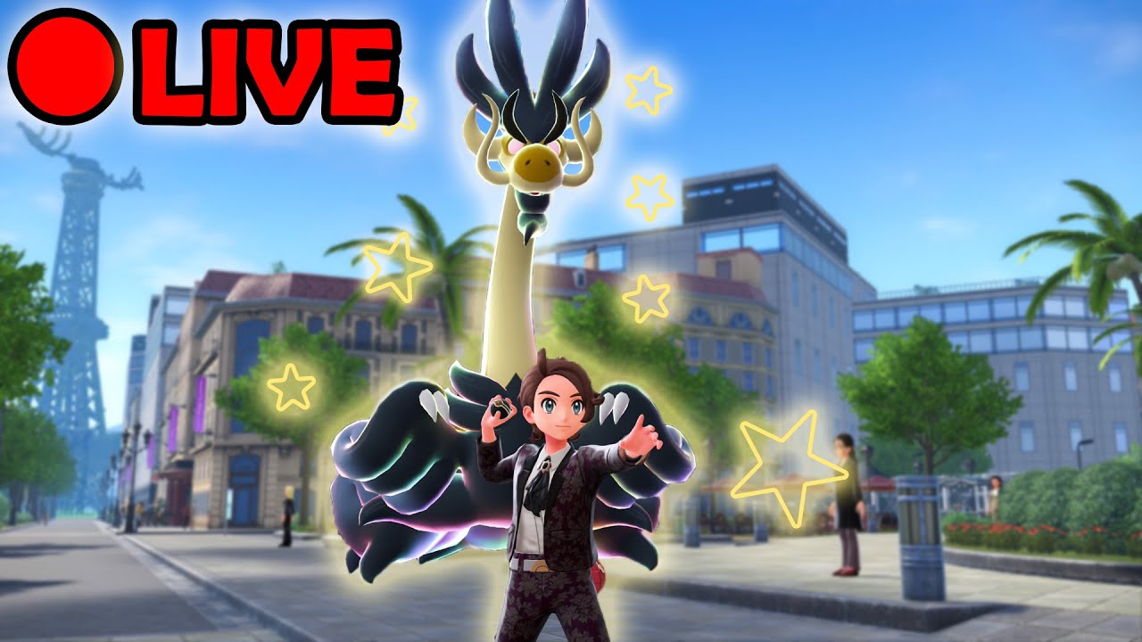 🔴LIVE Shiny Hunting in Pokemon Legends ZA
