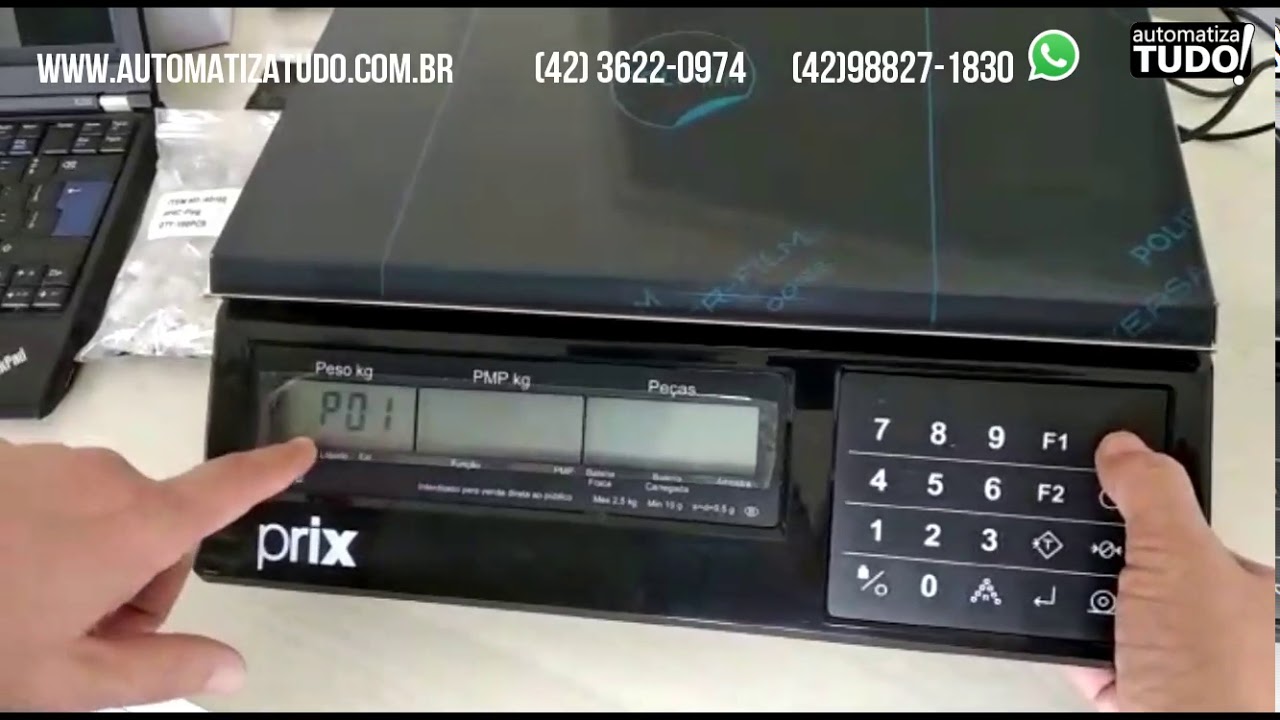 Como Configurar Balança Pesadora Contadora 3400 Toledo para comunicar com computador e impressora