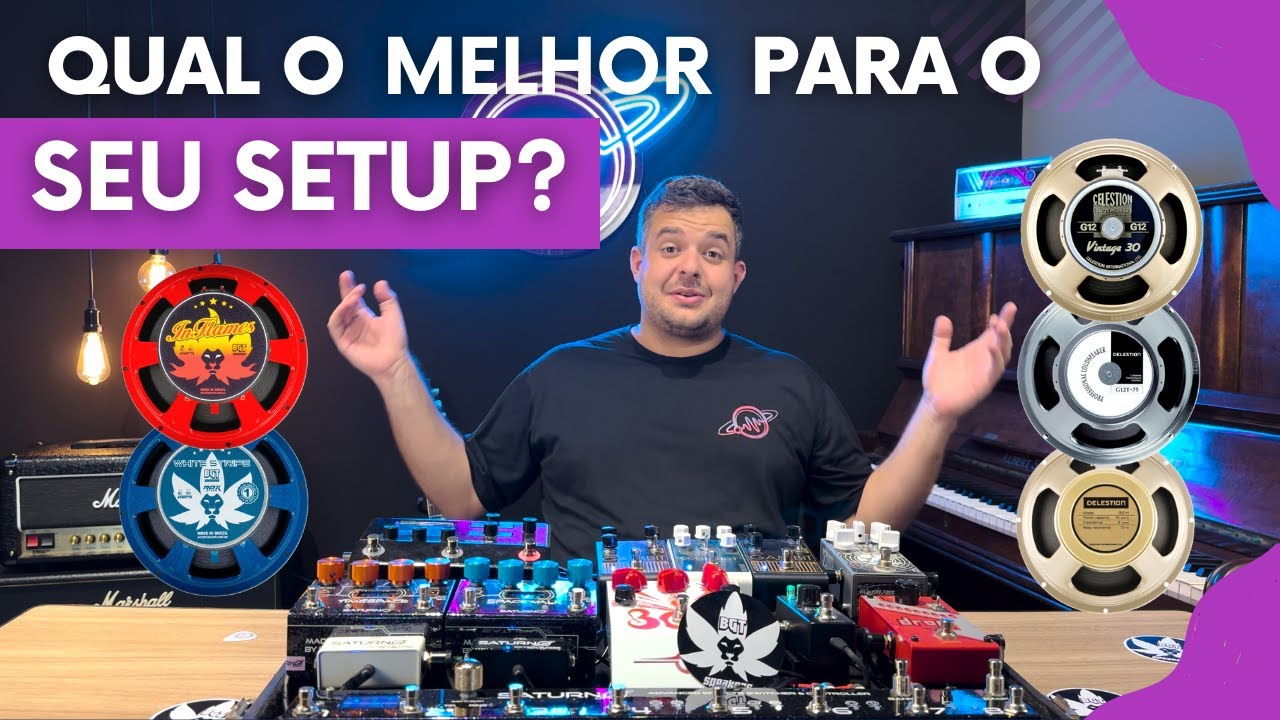 BGT Speakers – White Stripe x Inflames x Celestions! E como escolher a combinação falante e gabinete