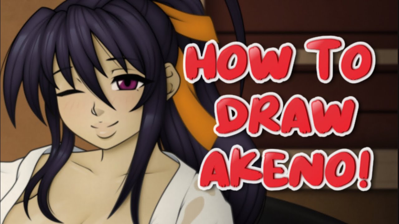 How to Draw Akeno!
