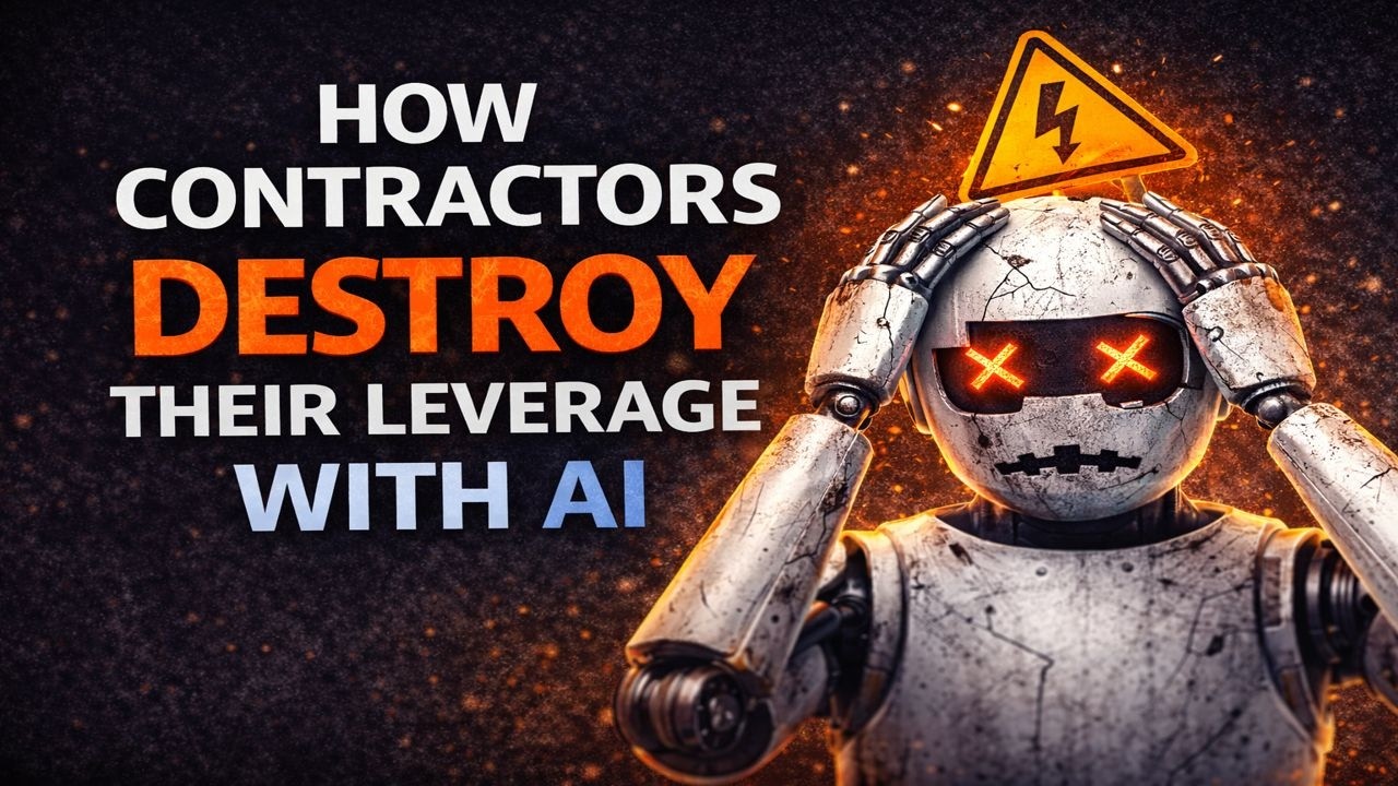 How Contractors Destroy Their Leverage with AI - Part 1