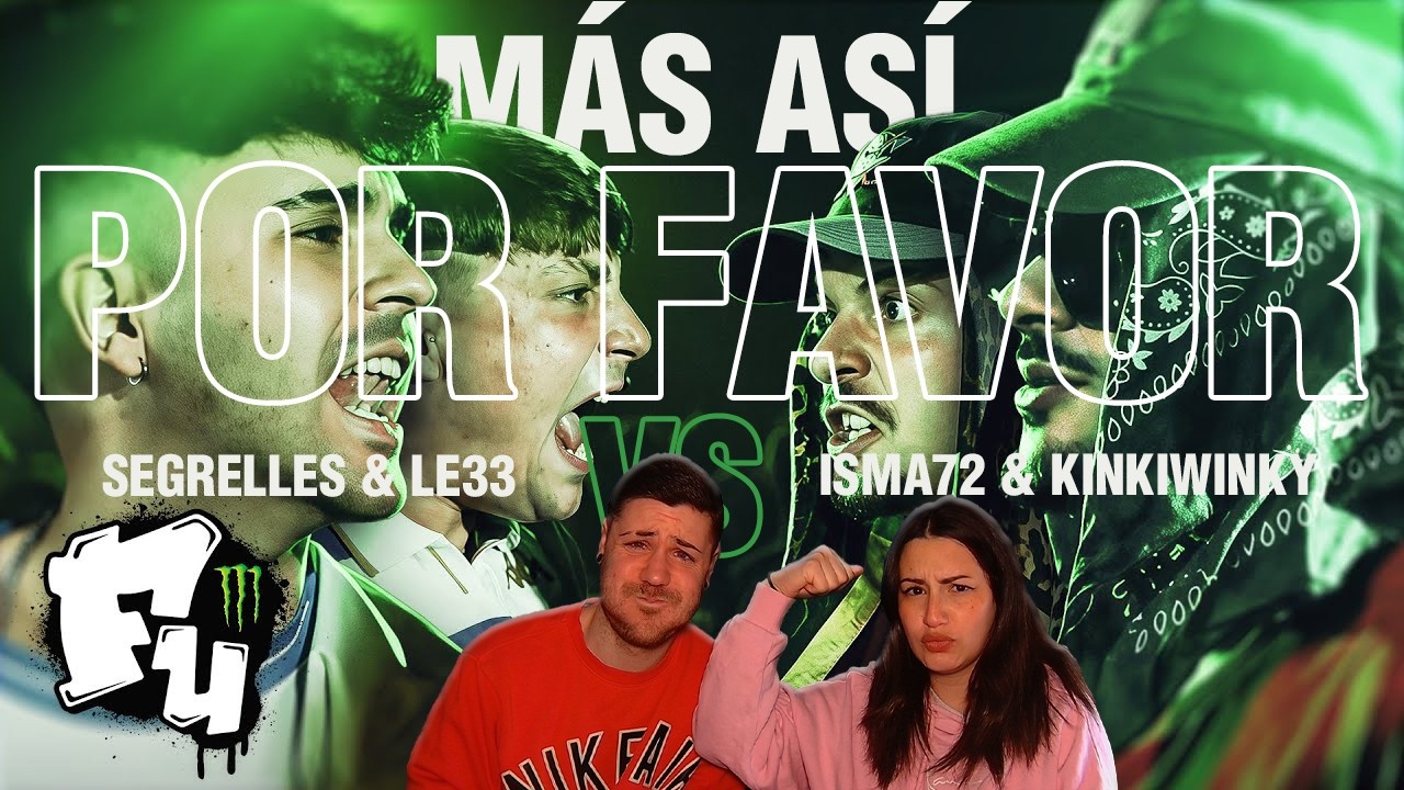 MÁS 2VS2 🙏🏿 - SEGRELLES & LE33 vs KINKIWINKY & ISMA72 - PRELIMINARES - FU III (Barcelona) [REACCIÓN]