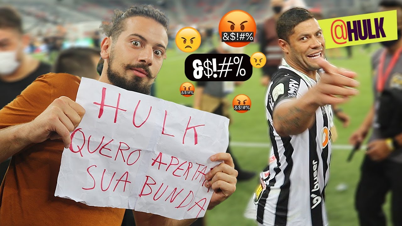 HULK PISTOLOU COMIGO NA FINAL DA COPA DO BRASIL!