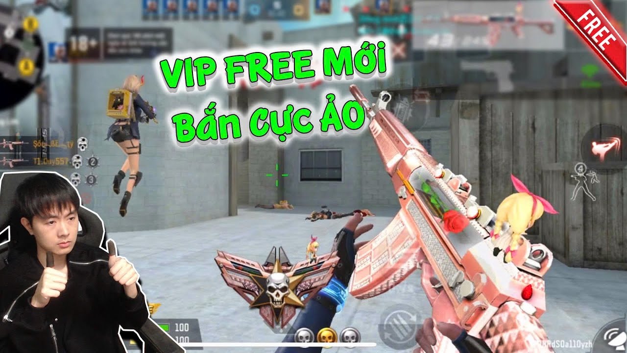 Crossfire Legends | FREE VIP Mới - QBZ03 Giật Toàn Vào Đầu Có Hơi Quá Không ?