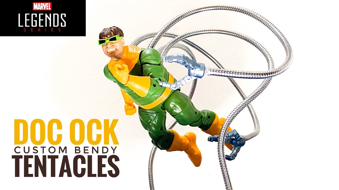CUSTOM Marvel Legends Doc Ock Tentacles! *AMATEUR CUSTOMIZER*