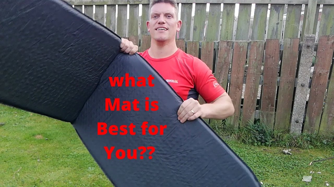 Finding the right sleeping mat