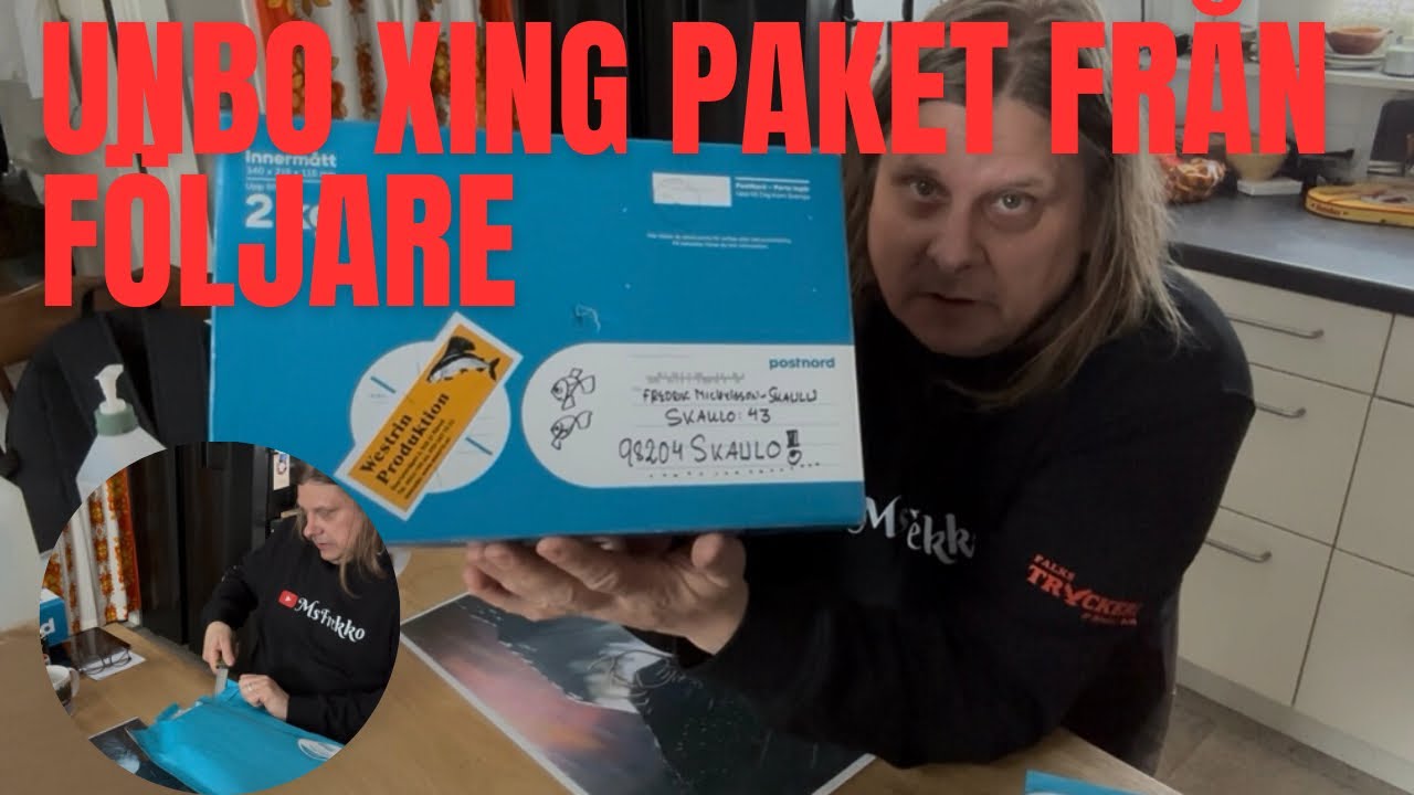 Kommit paket fr&aring;n f&ouml;ljare 