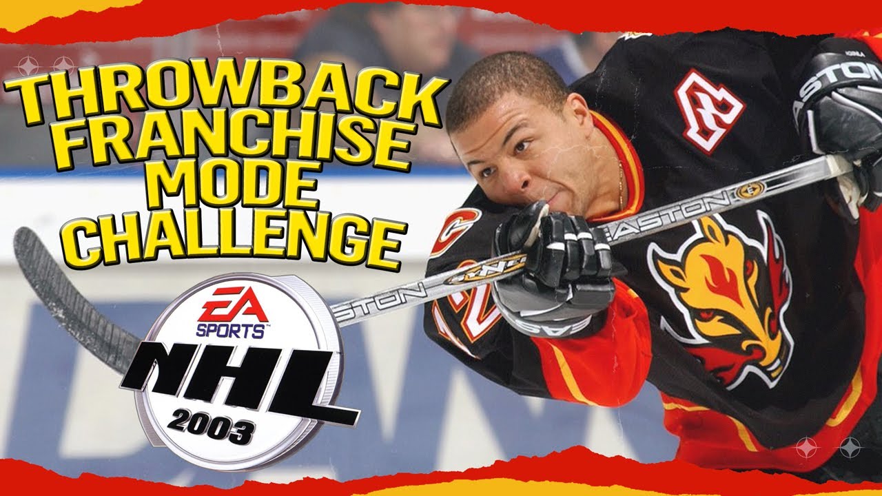 THROWBACK FRANCHISE MODE CHALLENGE | NHL 2003 FRANCHISE MODE