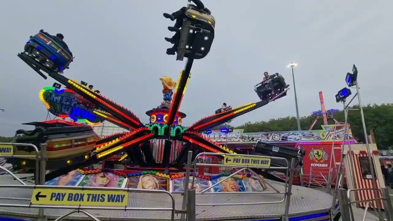 Nottingham Goose Fair 29th September 2025 Evening Walkthrough 
