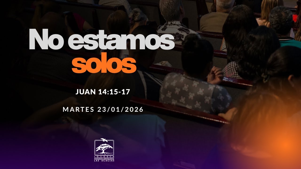 No estamos solos | Culto de ministración del Espíritu Santo 20-01-2026
