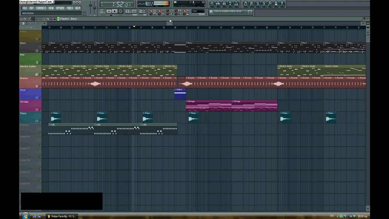 Lady Gaga - Poker Face (FL Studio)