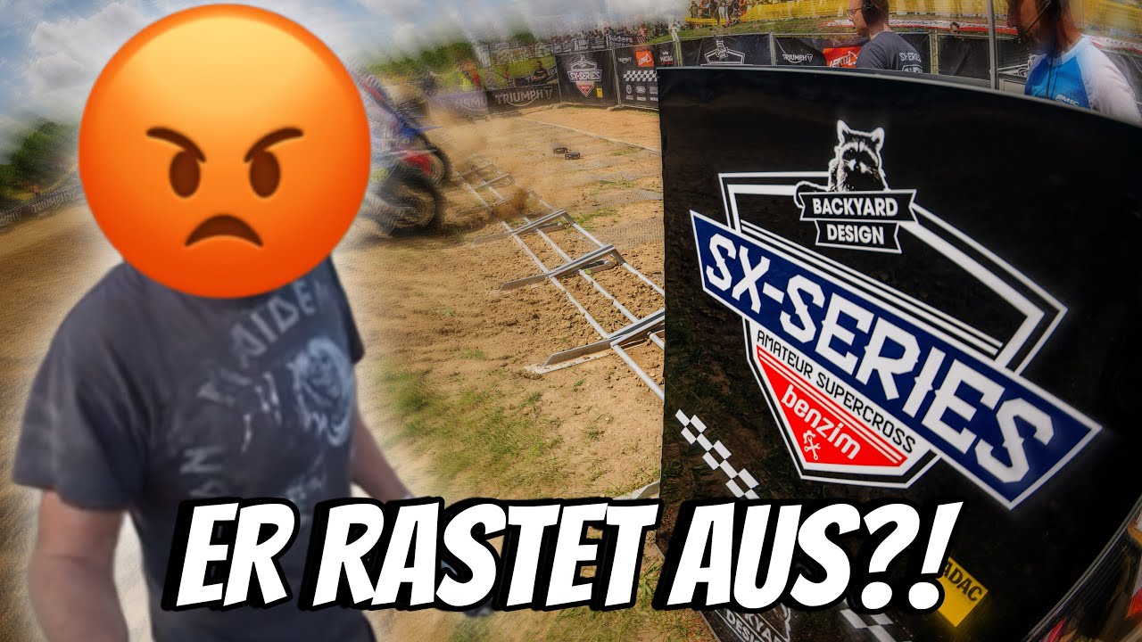 ER RASTET AUS?! | RUNDE 4 DER SX-SERIES | VLOG #26