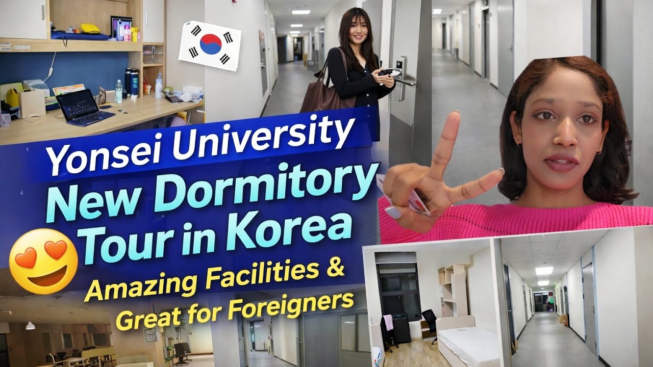Dorm Tour in Korea (Yonsei University) || Facilities & price