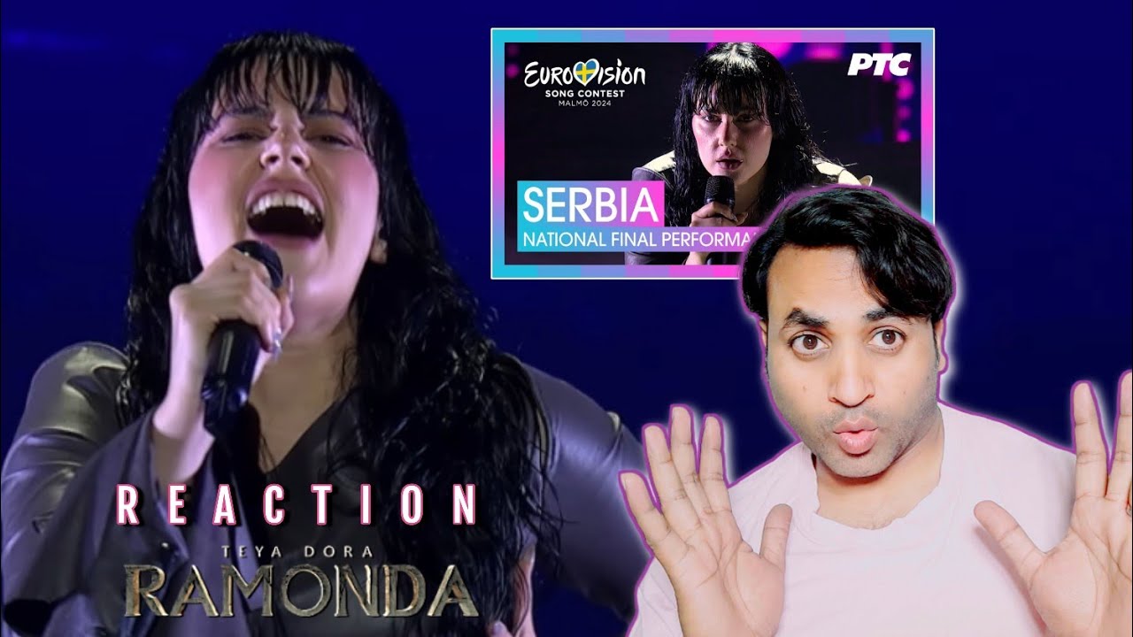 🇵🇰 Reaction on Teya Dora - Ramonda OMV|Serbia 🇷🇸 | National Final Performance | Eurovision 2024