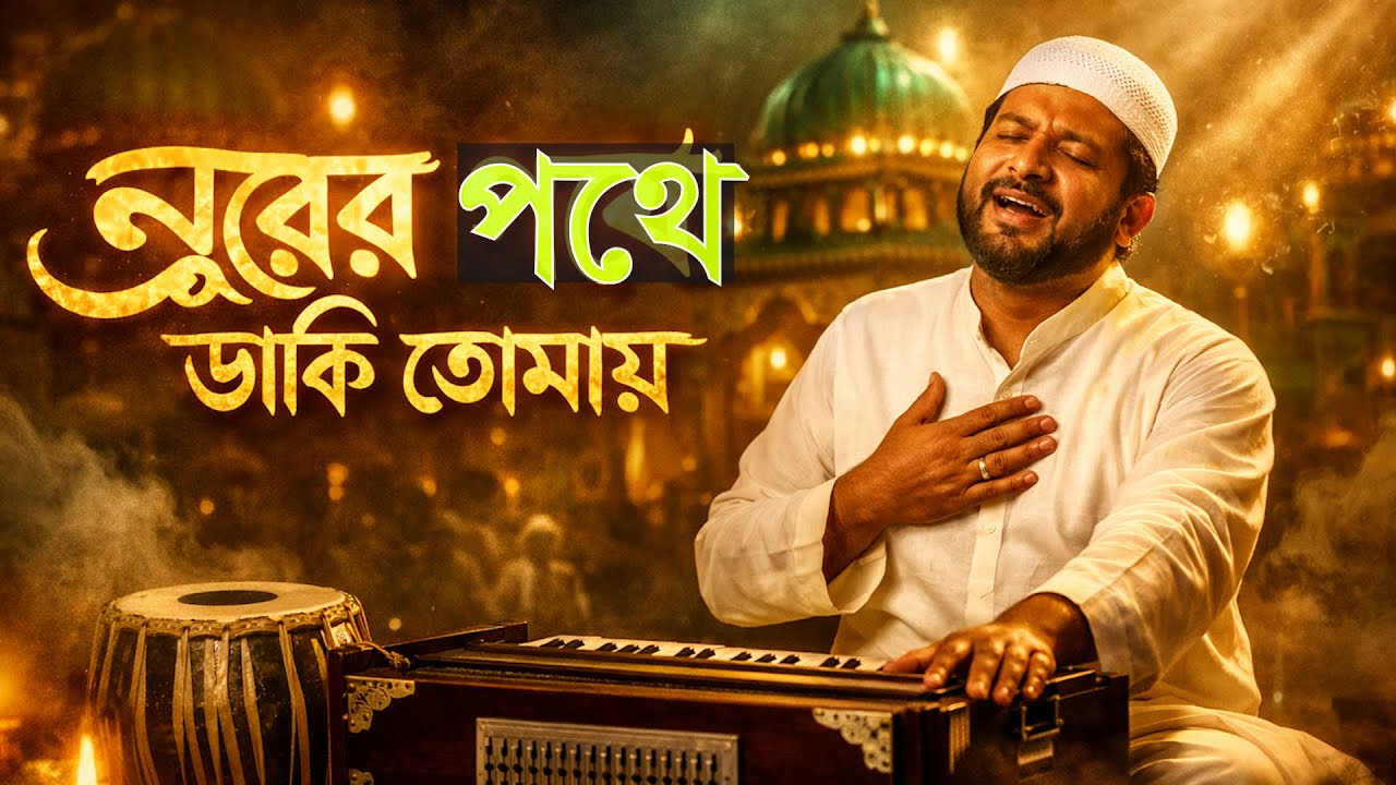 নূরের পথে ডাকি তোমায় | Bangla Qawwali | Sufi Folk Devotional | Harmonium & Tabla.