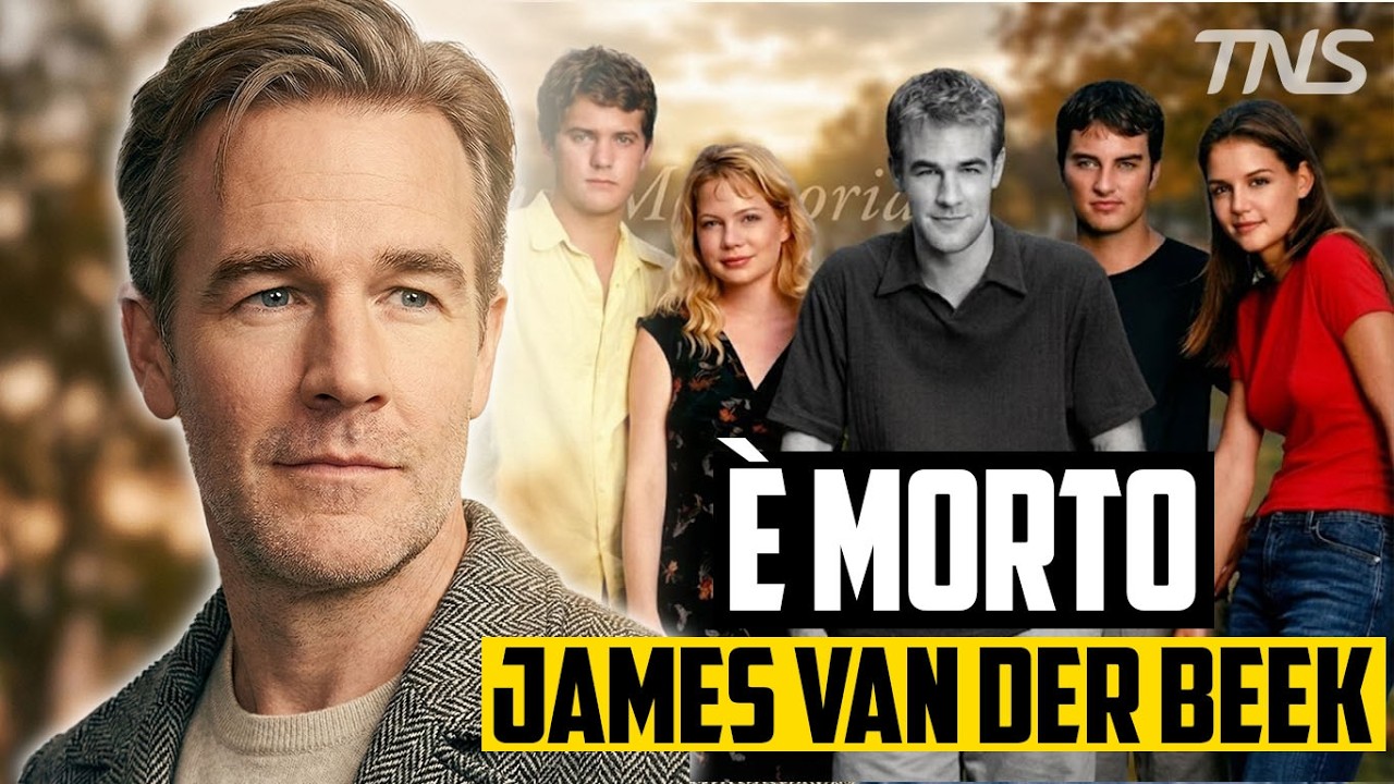 &Egrave; morto James Van Der Beek, l&rsquo;attore protagonista di &ldquo;Dawson&rsquo;s Creek&rdquo;: aveva 48 anni