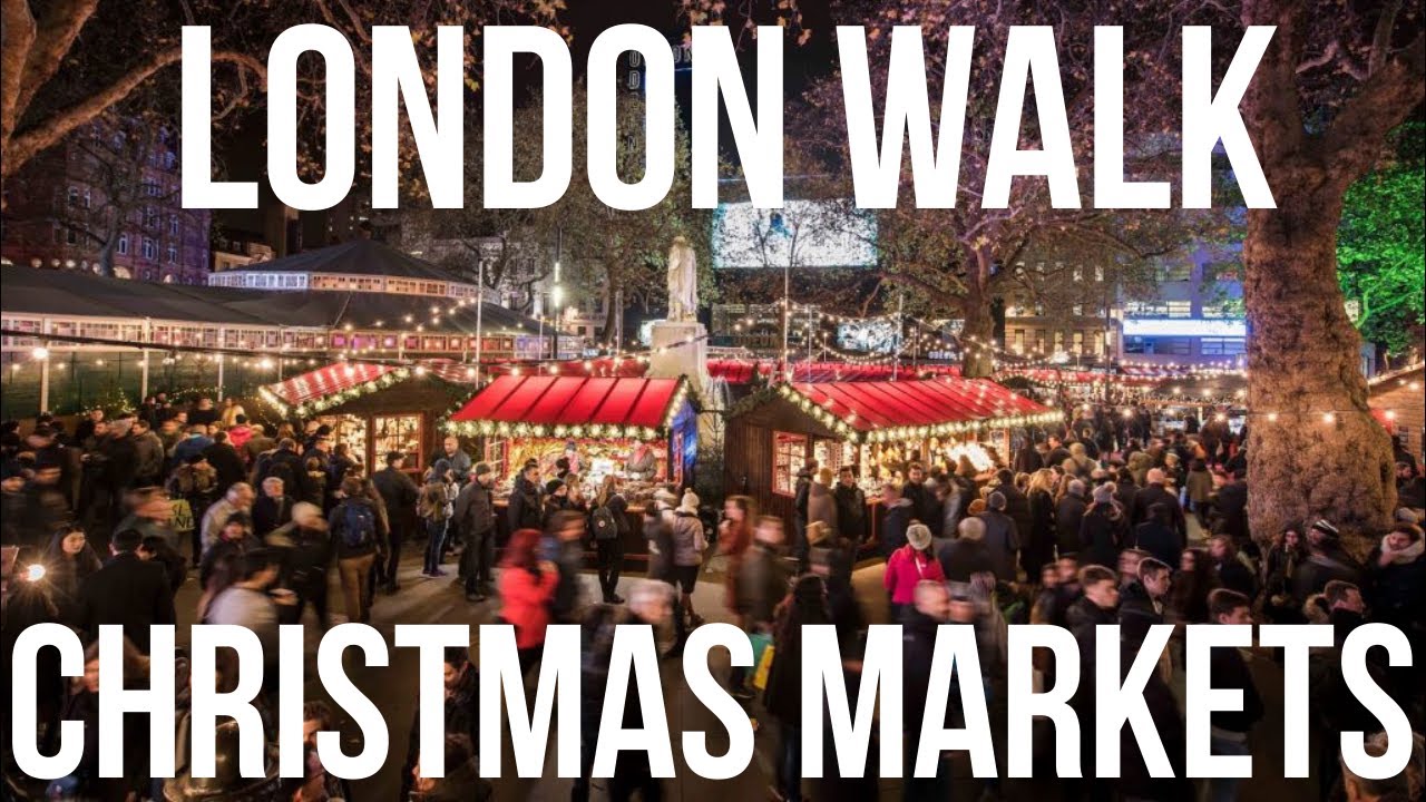 【5.3K】 🎄🌟LONDON CHRISTMAS MARKET LEICESTER SQUARE·LONDON BRIDGE·TRAFALGAR SQUARE·SOUTH BANK DEC 2022