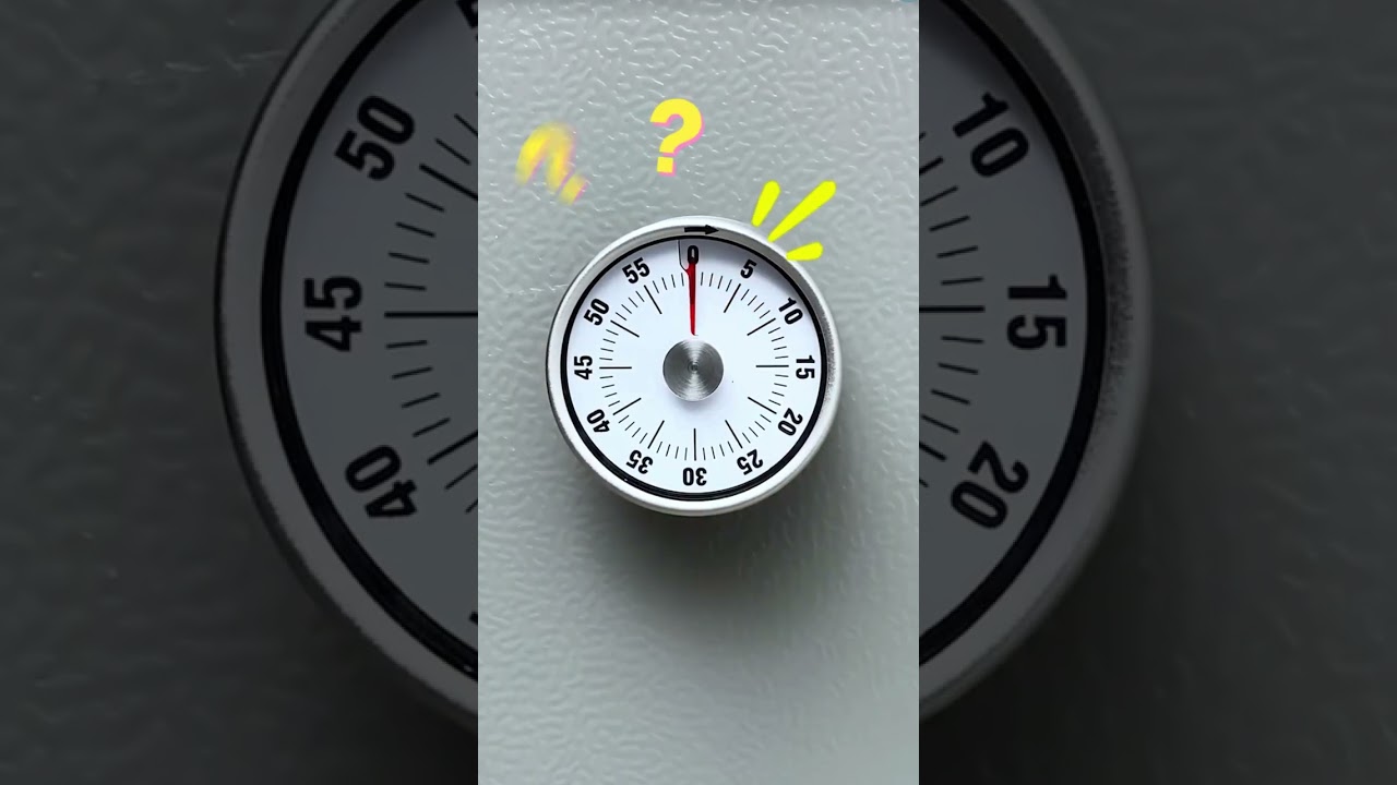How to set accurate countdowns easily ✅ Meal Time Mechanical Kitchen Timer